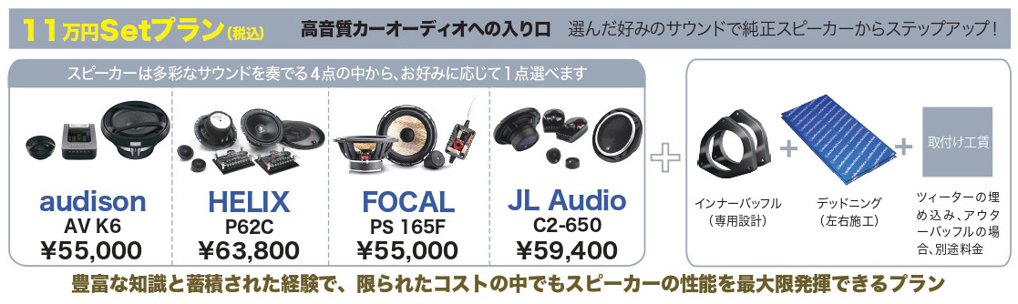 ウェルカムプラン11万円セット